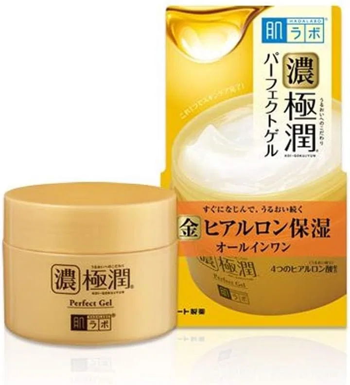 Сыворотка Loogbh — Увлажняющий гель HADALABO Gokujyun Hyaluronic Perfect gel, 100 мл