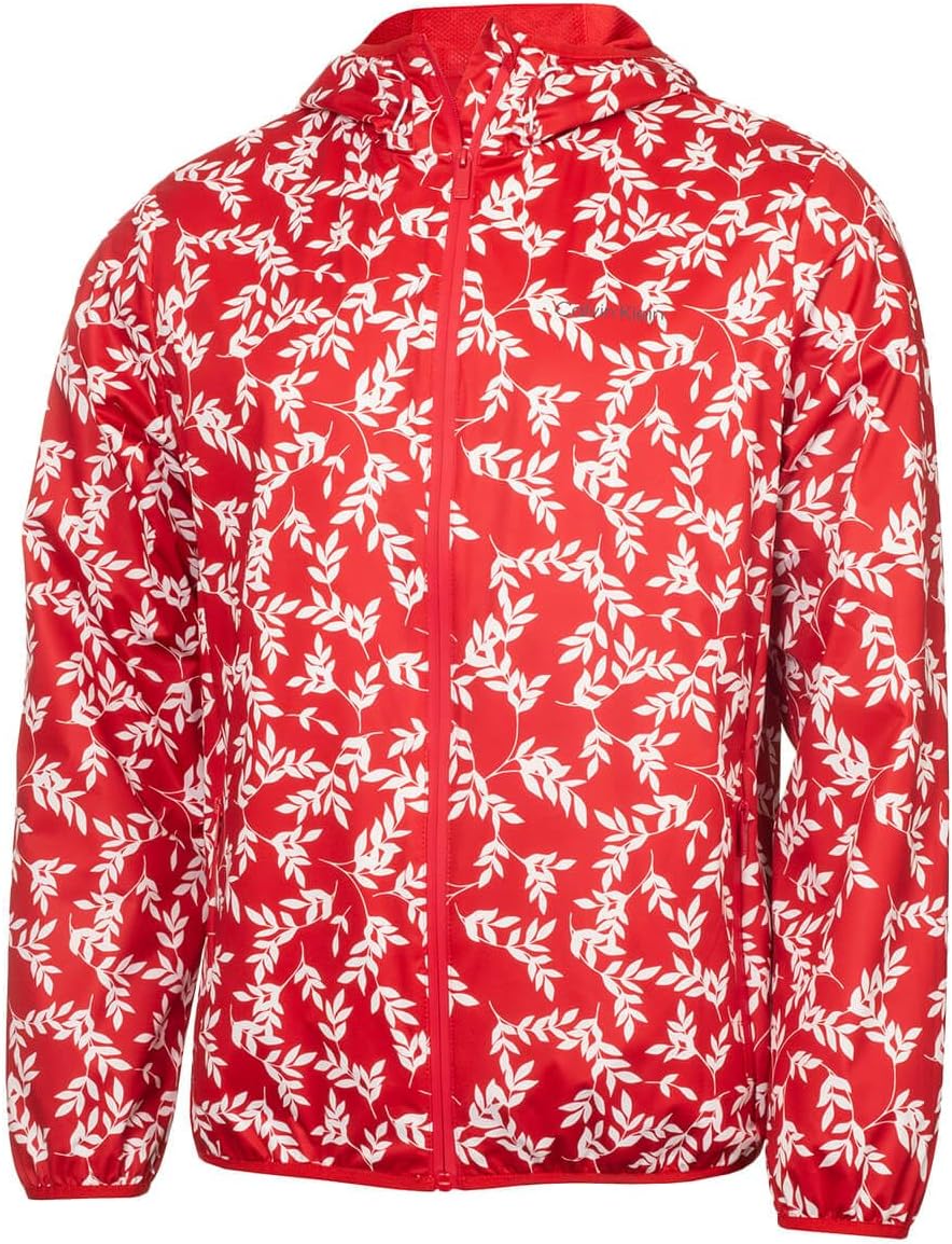 

Мужская ветровка-ветровка для гольфа Calvin Klein с принтом, Red/White
