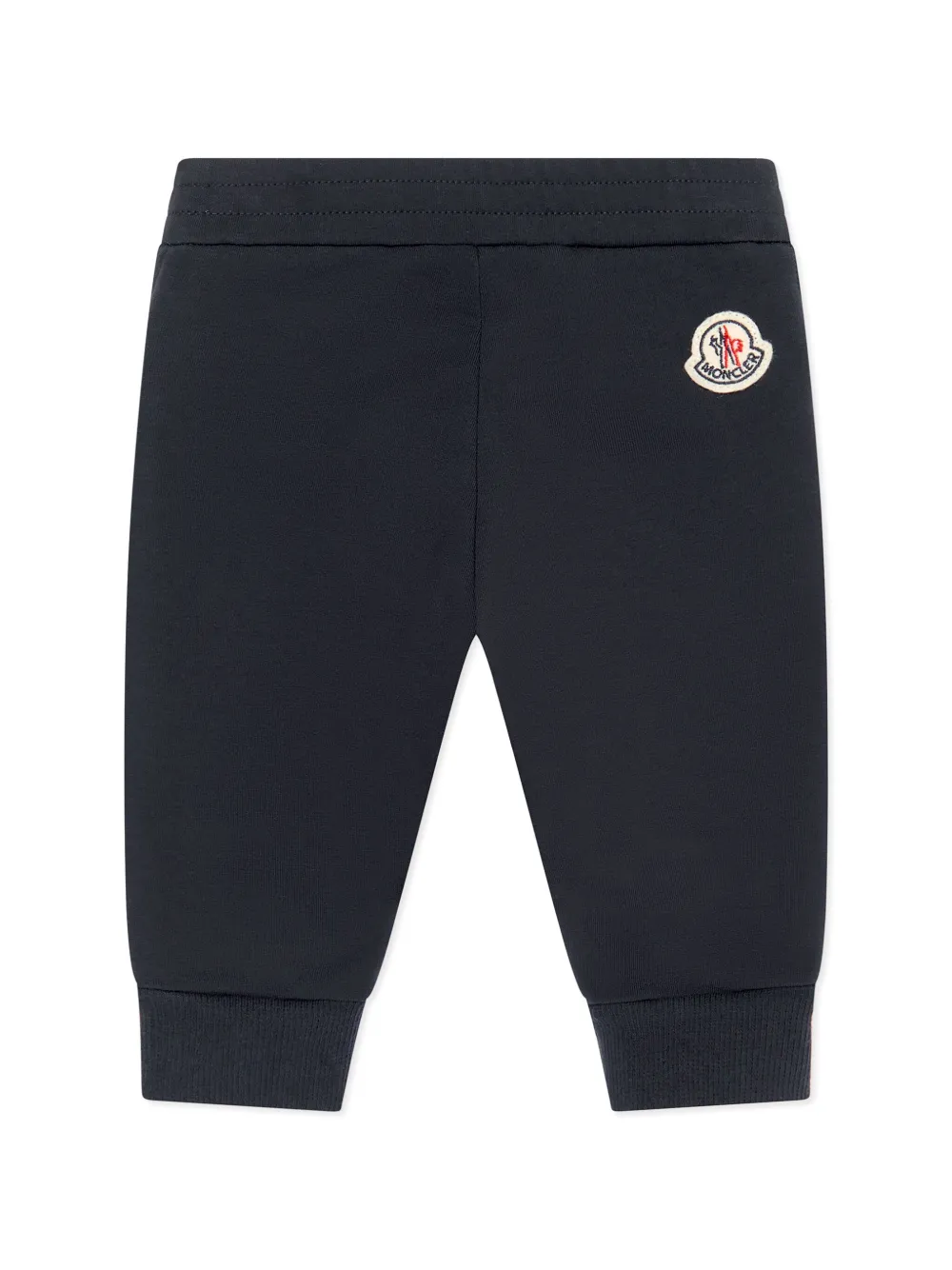 

Леггинсы с нашивкой-логотипом Moncler Enfant, синий