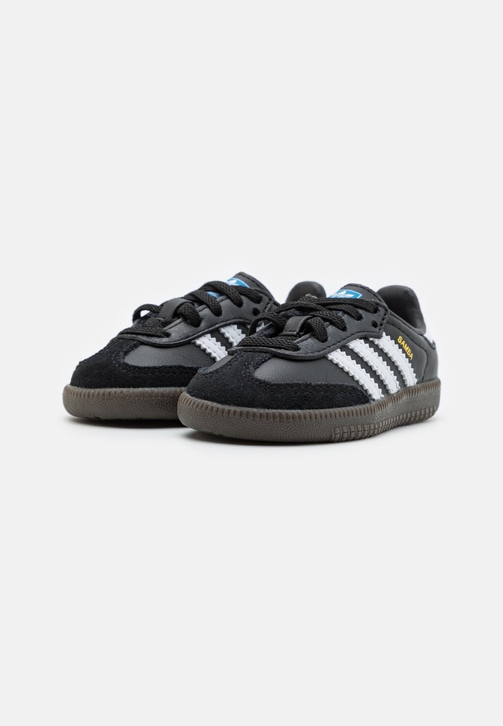 Полукеды Samba adidas Originals, цвет core black/footwear white — фото 2