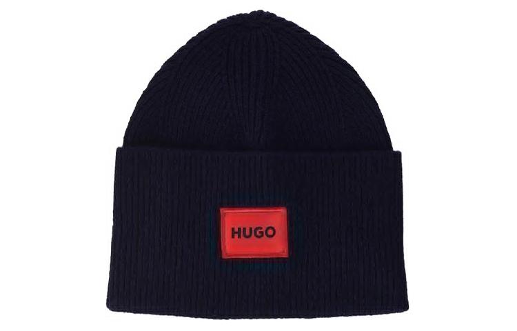 

HUGO BOSS Бейсболка с логотипом на нашивке, Marine Blue