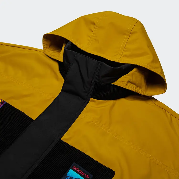 Куртка Adventure Мужская Ярко-желтая Adidas Originals, Spice Yellow — фото 4
