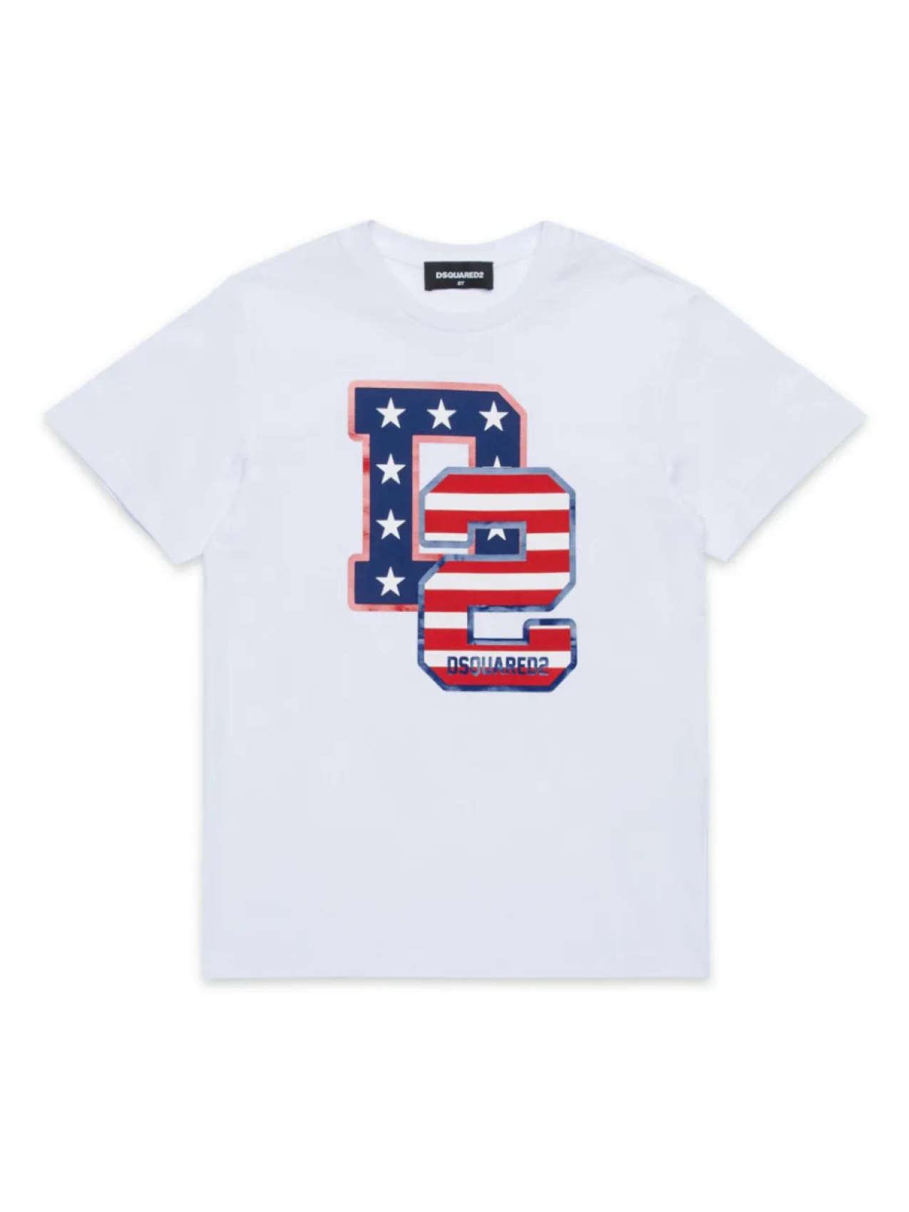 

DSQUARED2 KIDS футболка с логотипом, белый