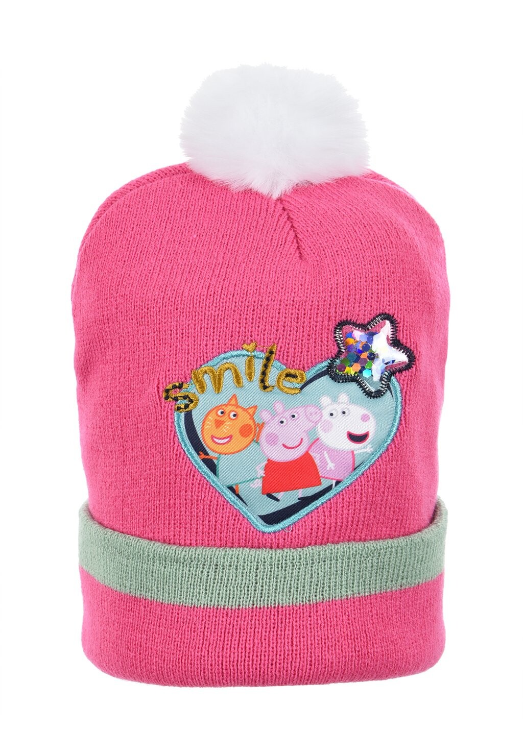 

Шапка WINTER BOMMEL Peppa Pig, цвет pink