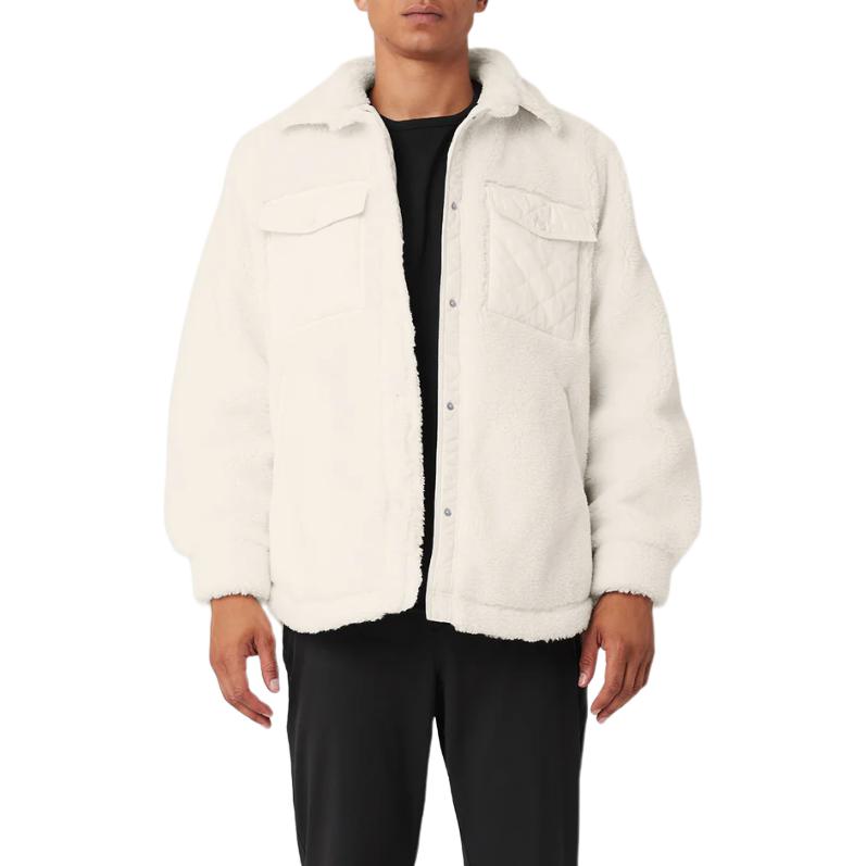 

Вельветовое пальто Unisex Alo Yoga, белый