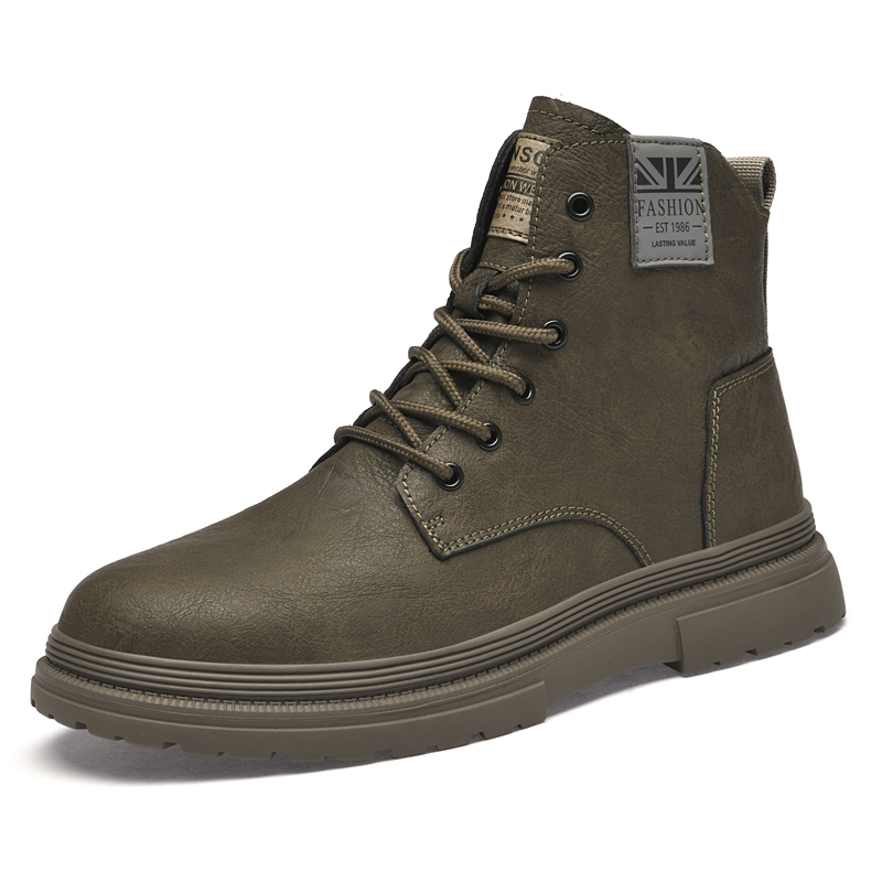 

Bull Thunder Кроссовки Crew Martin мужские хаки, цвет Khaki
