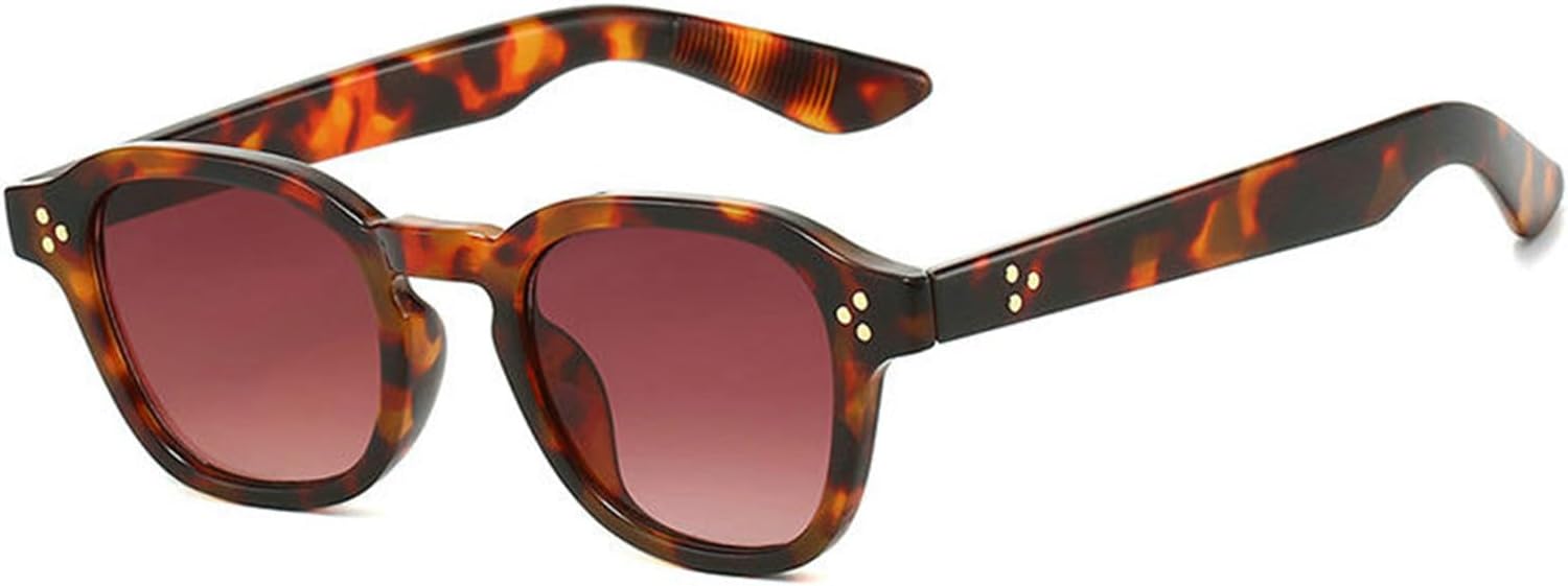 

Солнцезащитные очки Willochra Fashion Square для женщин в стиле ретро 90-х с заклепками, градиентным затемнением, защитой от УФ-излучения UV400, для мужчин, цвет шампанское, C3