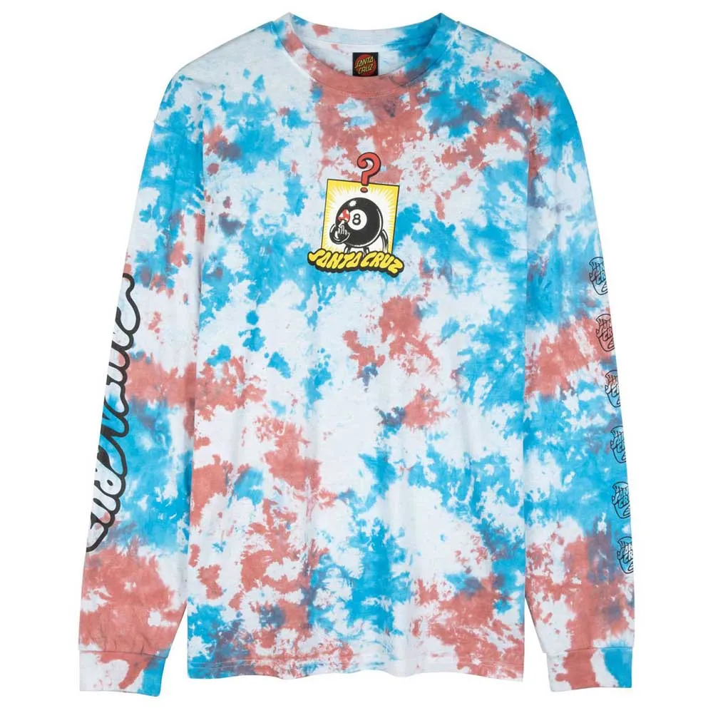 

Футболка с длинным рукавом Santa Cruz Winkowski 8ballr comic, мультиколор