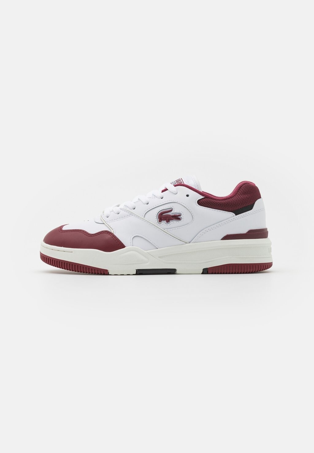 

Низкие кроссовки LINESHOT Lacoste, белый/бордовый