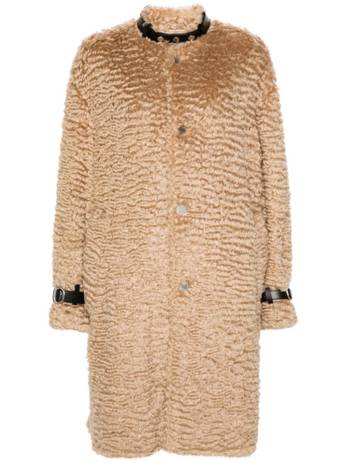 

Jil Sander фактурное пальто, нейтральный цвет
