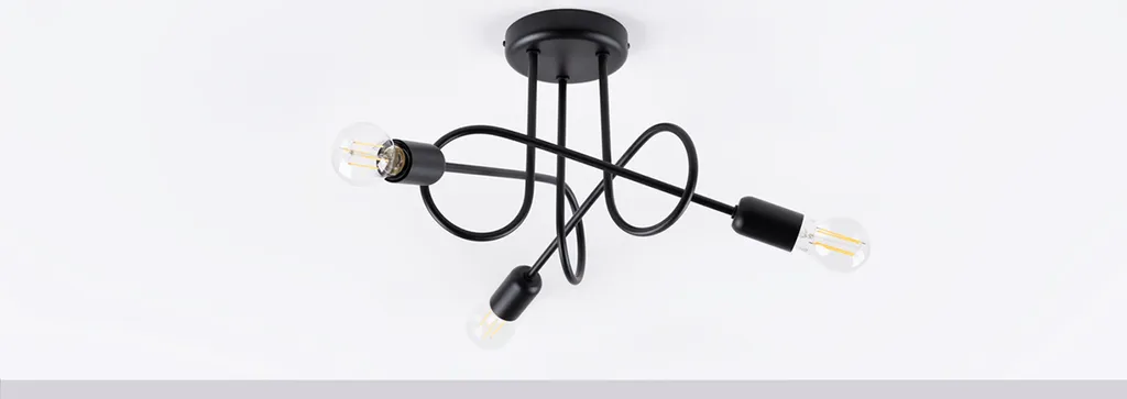 

Люстра Sollux Lighting, черный