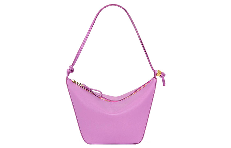 

LOEWE Сумка-хобо из коровьей кожи, женская, рок-розовая, хобо