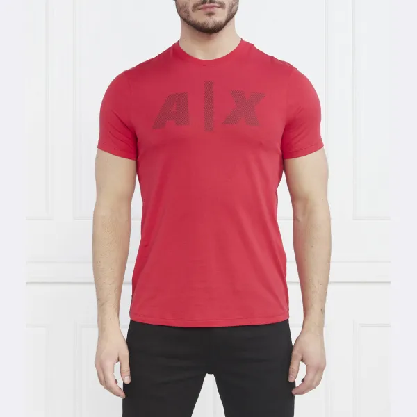 

Футболка стандартного кроя Armani Exchange, красный
