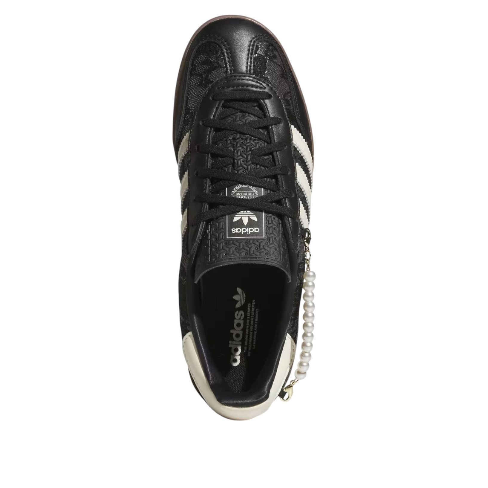 Кроссовки (WMNS) adidas Gazelle Indoor 'Black Pearl' — фото 4