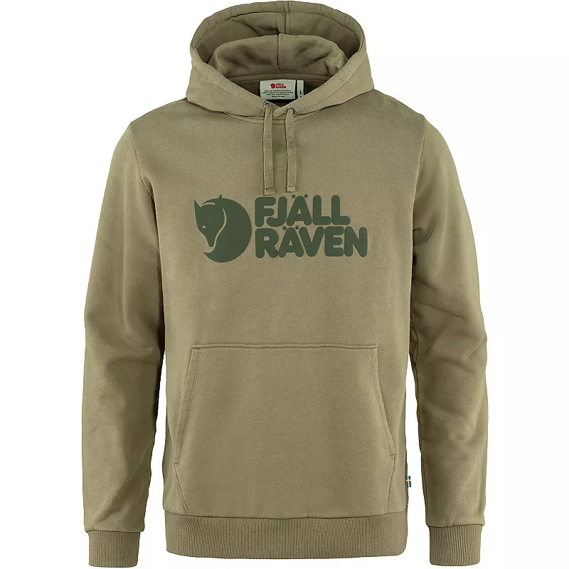 

Мужская толстовка с логотипом Fjallraven, светло-оливковый