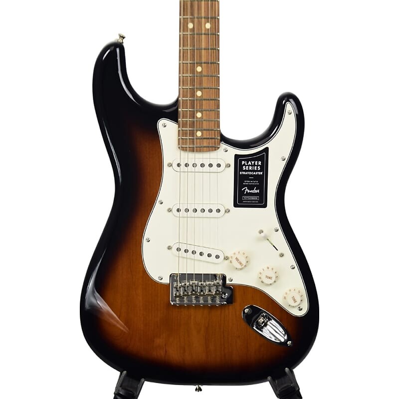 

Электрогитара Fender 70th Anniversary Player Stratocaster Electric Guitar - 2-Color Sunburst