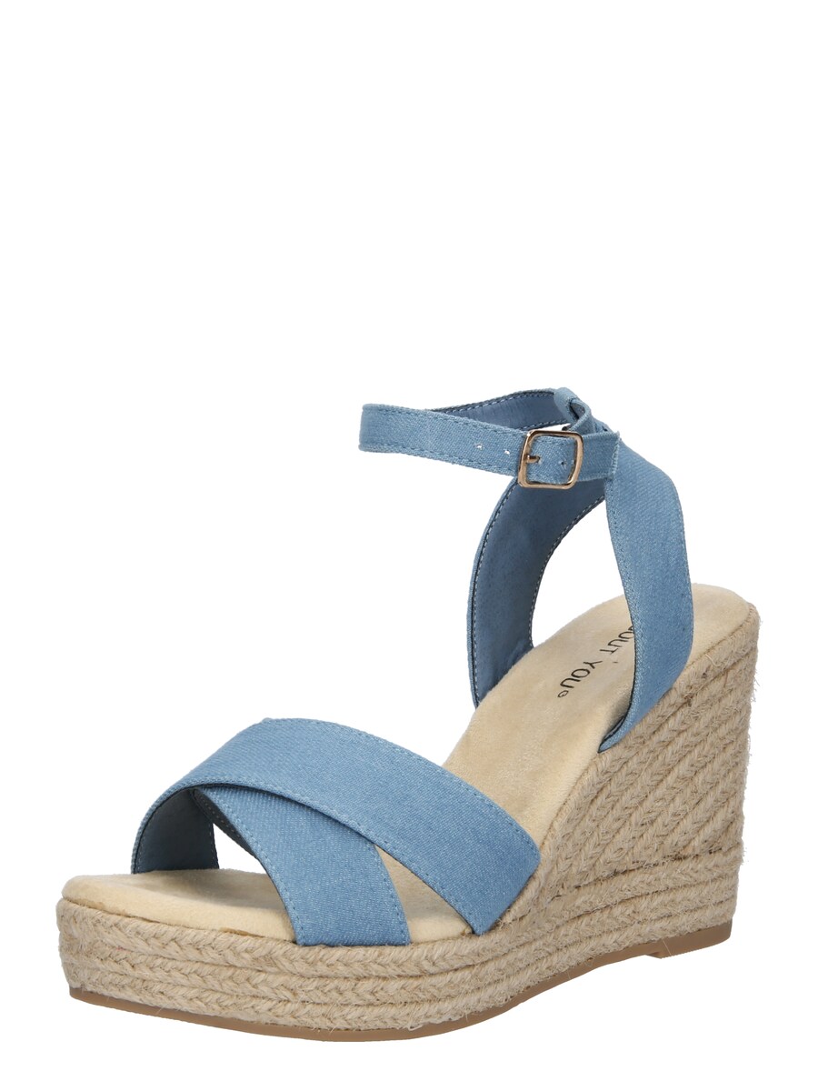 Туфли на высоком каблуке ABOUT YOU Pumps Juliana, синий