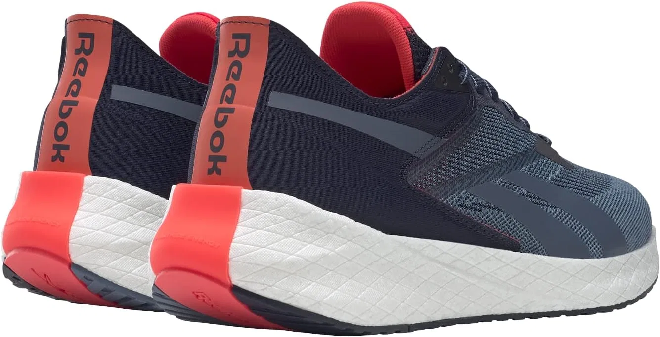 Мужские беговые кроссовки Reebok Floatride Energy Symmetros, 2-Vector Navy Blue Slate Neon Cherry — фото 2