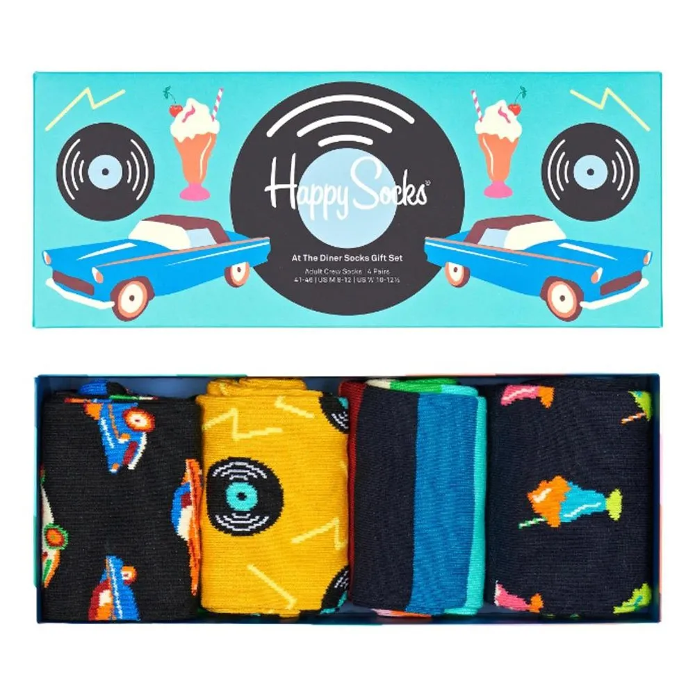 

Носки Happy At The Diner, мультиколор