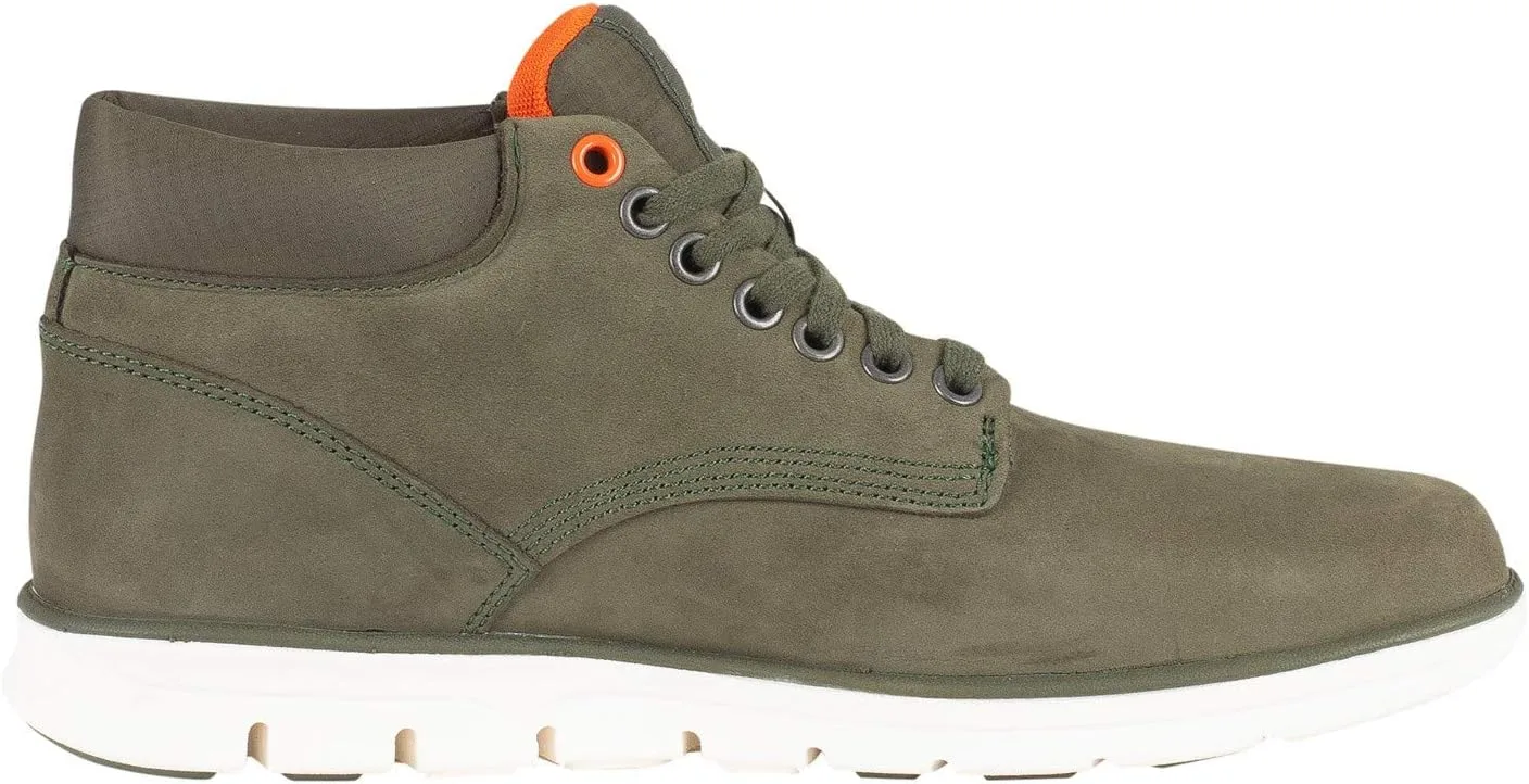 Мужские кожаные ботинки Timberland Bradstreet Sensorflex, зеленый — фото 3