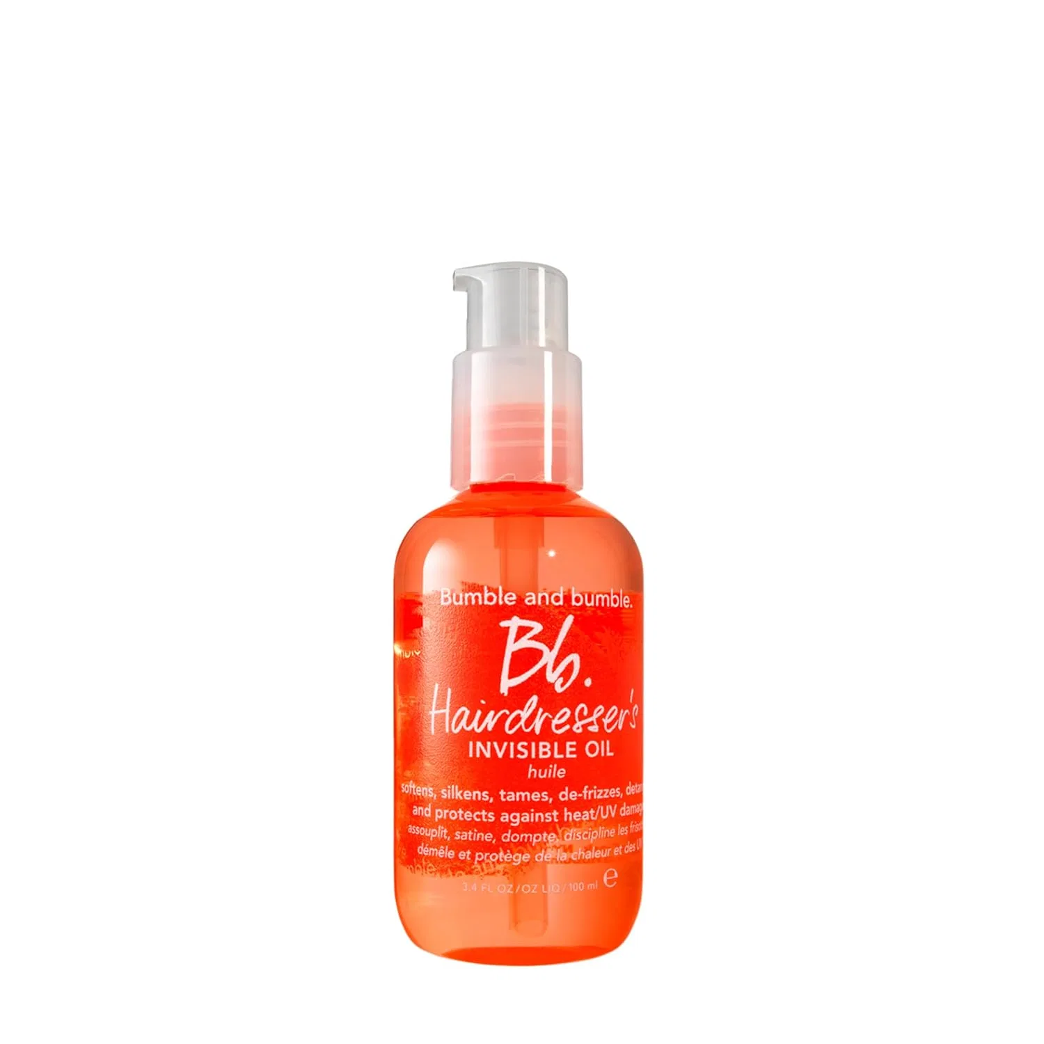 Масло для волос с термозащитой Hairdresser’s Invisible Oil от Bumble and bumble. Bumble And Bumble