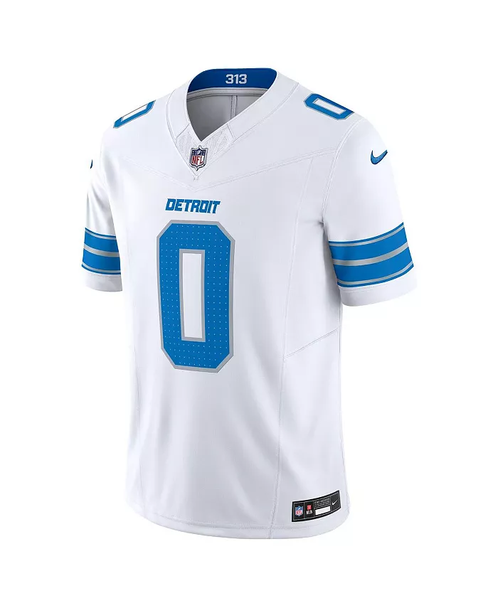 Мужская ограниченная джерси Detroit Lions Vapor F.U.S.E. Jahmyr Gibbs в белом цвете Nike — фото 2