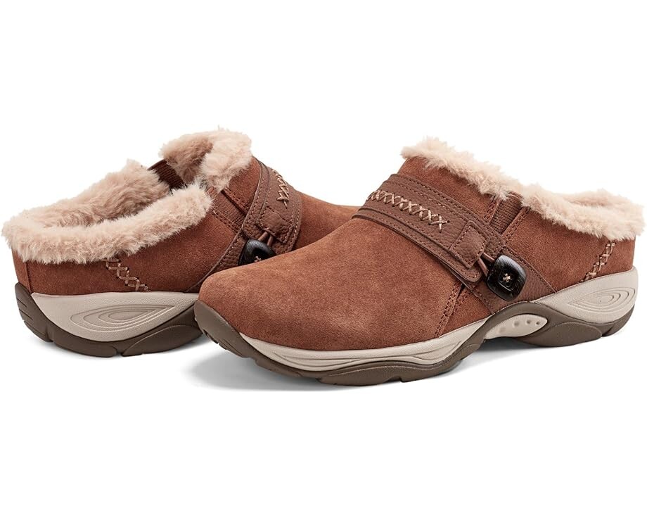 

Кроссовки Easy Spirit Elinn, цвет Medium Brown Suede