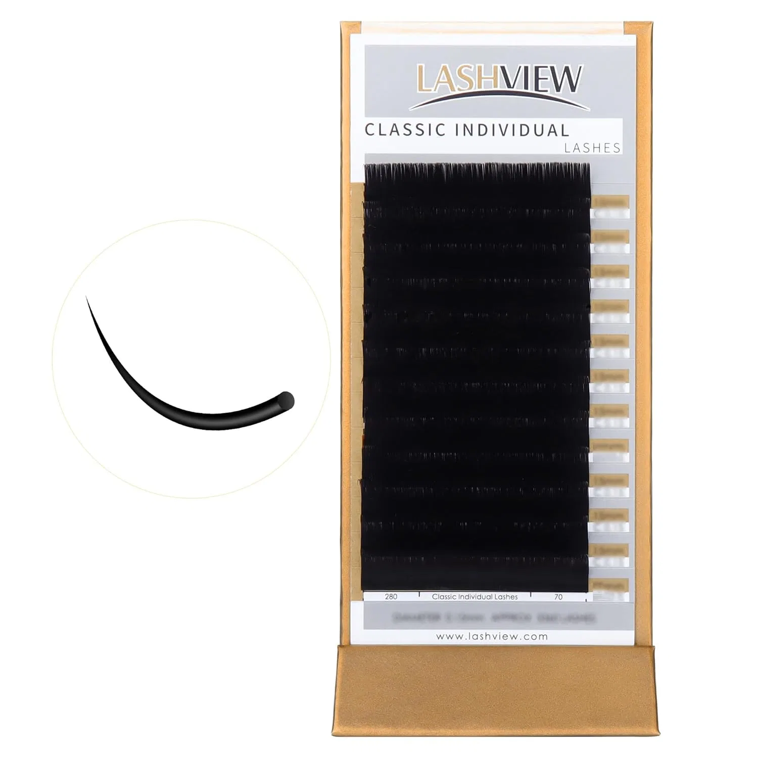 Накладные ресницы «Faux Mink Semi-permanent Eyelash Extensions» от Lashview Lashview