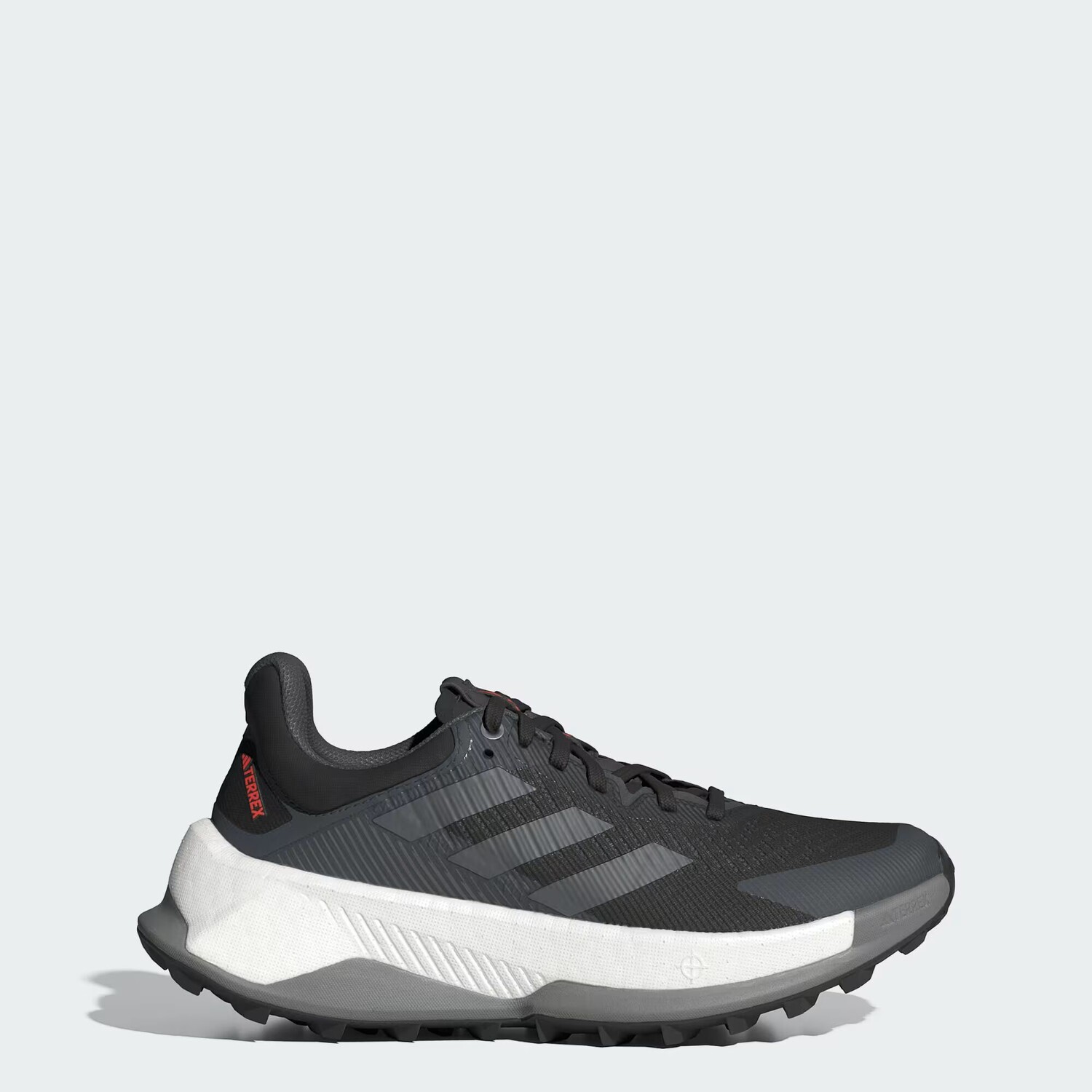 

Кроссовки для бега по пересеченной местности Terrex Soulstride Ultra Adidas, цвет Core Black/Grey Four/Cloud White