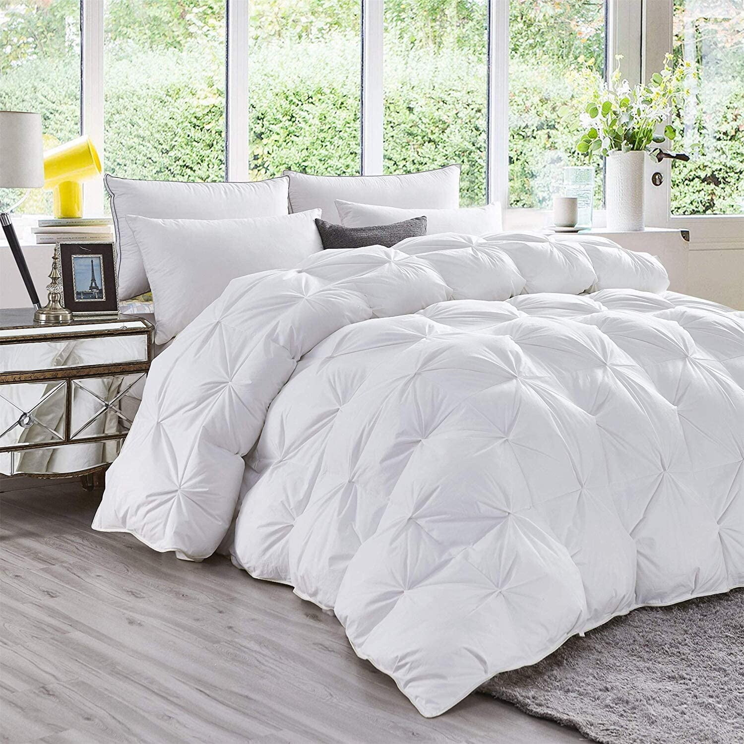 

Одеяло плиссированное D.N.G. Beddings, белый