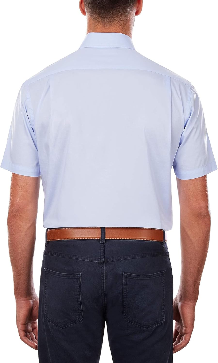 Рубашка Tommy Hilfiger с коротким рукавом и застежкой на пуговицы, Danish Blue — фото 2