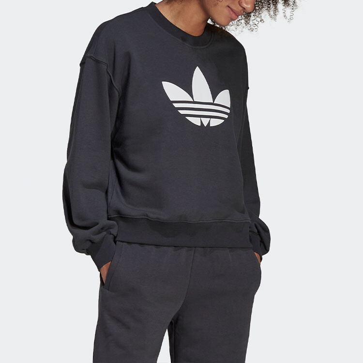 Свитшот женский Carbon Black Adidas Originals — фото 4