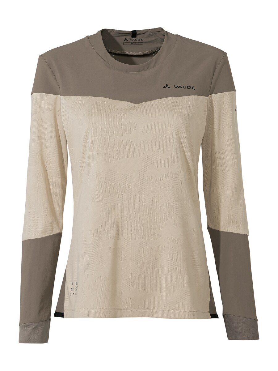 

Лонгслив VAUDE Performance Shirt Moab PRO, цвет beige/cream