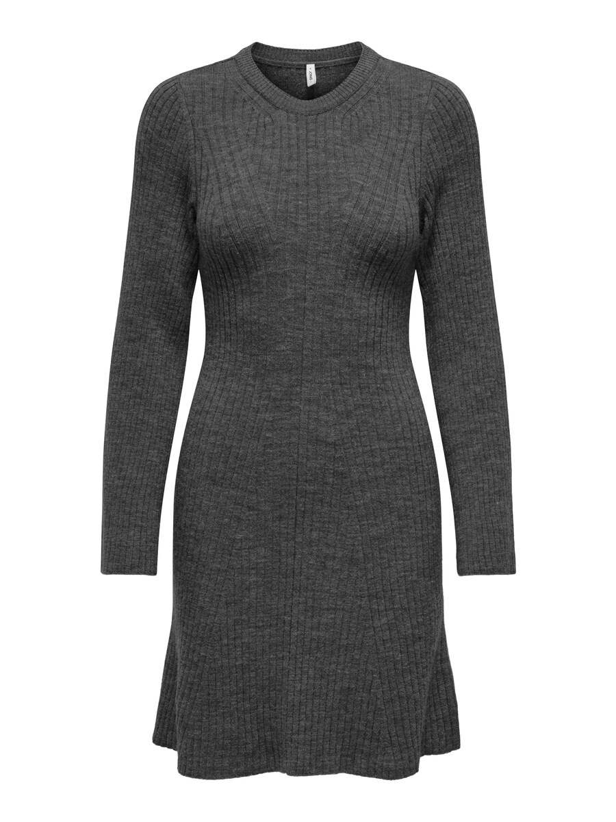 

Вязаное платье ONLY Knitted dress, темно-серый