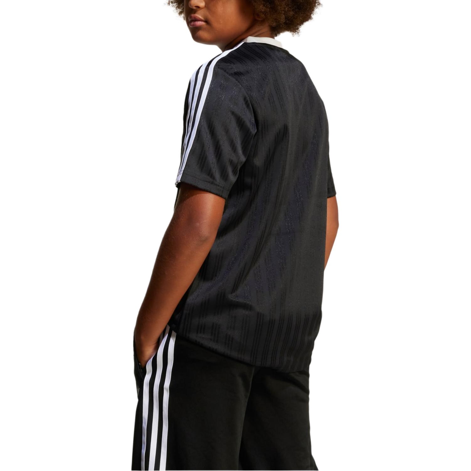 Adidas Originals Футболка черная детская — фото 4