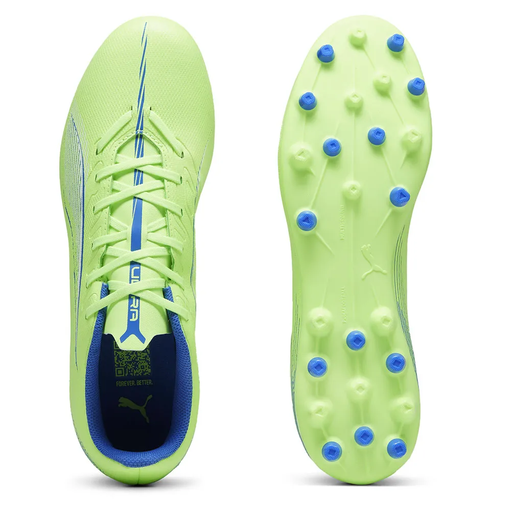 Футбольные бутсы Puma Ultra 5 Play MG, зеленый — фото 2