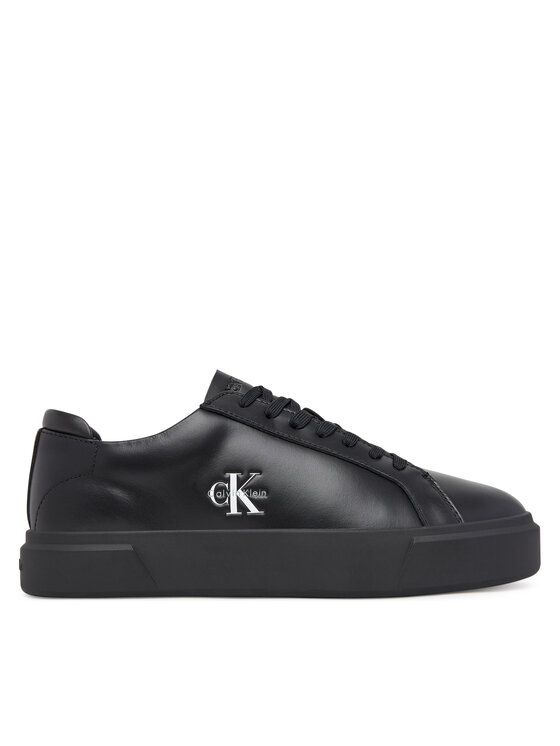 

Кроссовки Basket Cupsole Laceup Lth Ml YM0YM01460 Calvin Klein, черный