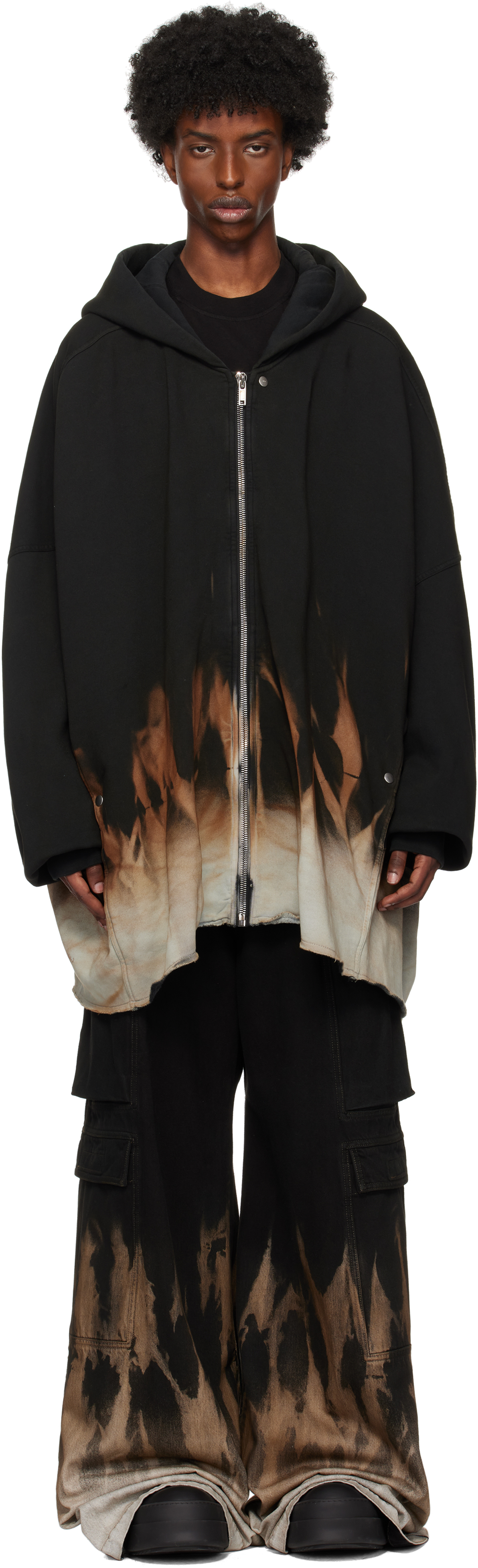

Черная толстовка Porterville Jumbo Sun Rick Owens DRKSHDW