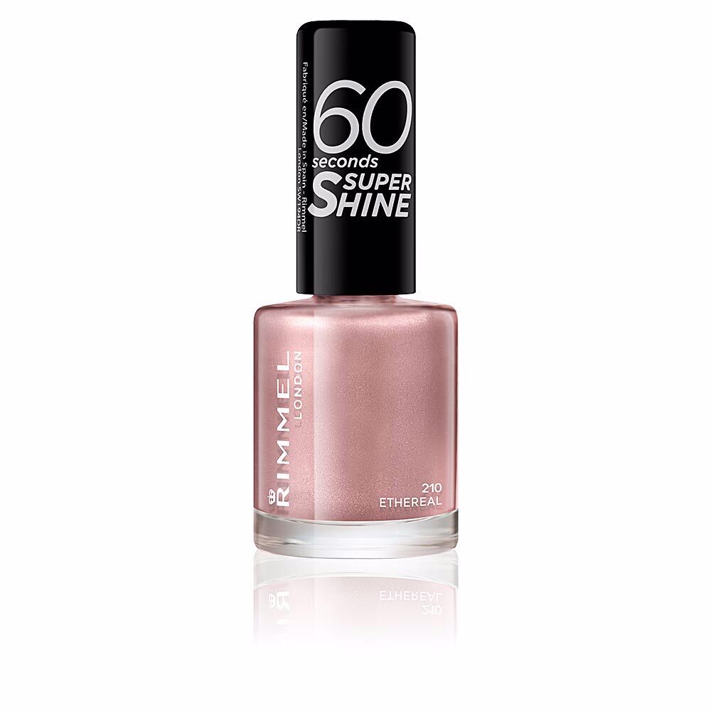 

Лак для ногтей 60 seconds super shine Rimmel london, 8 мл, 210-ethereal