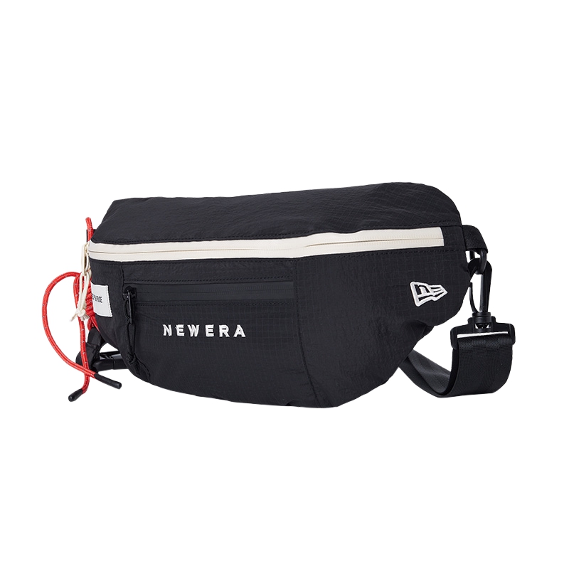 

New Era Тканевая поясная сумка Regular Unisex черная, Black