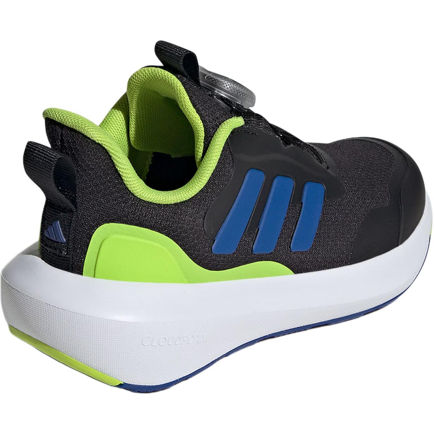 FORTARUN 3.0 Kids" Повседневная обувь для детей Adidas, цвет No. 1 Black/Royal Blue/Green Fluorescent — фото 3