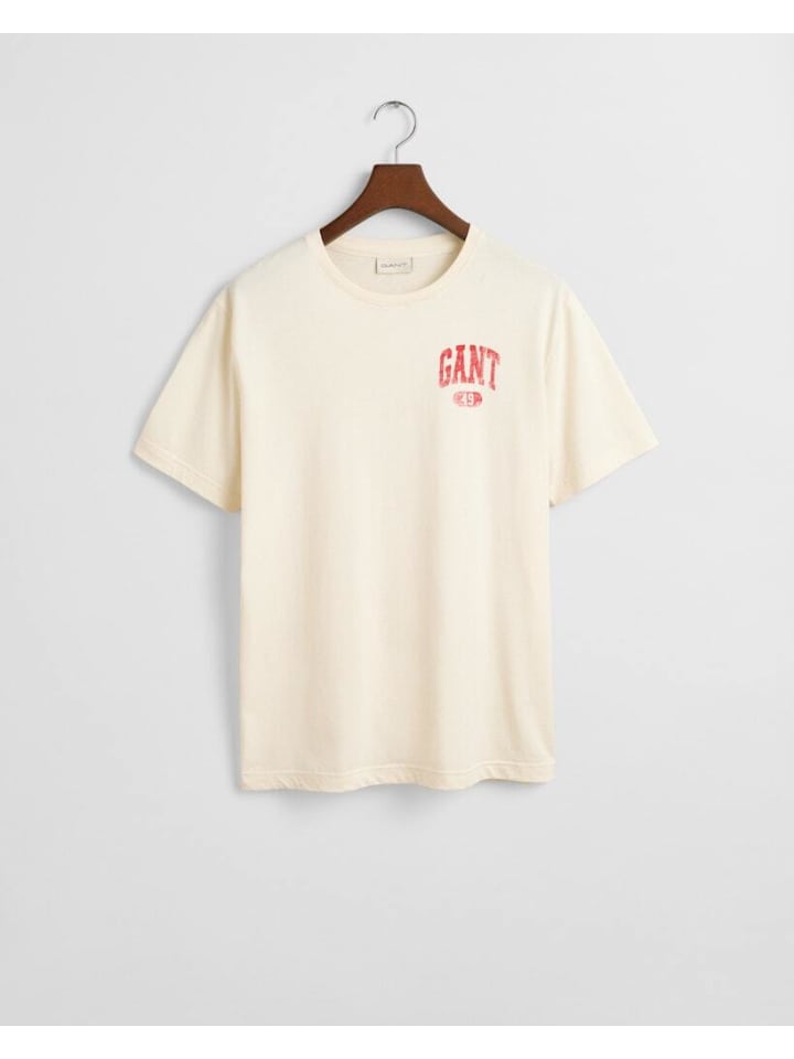 

Футболка Gant T-Shirt, цвет cream