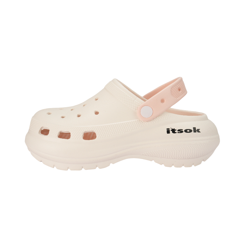 Сабо женские Itsok, White Pink