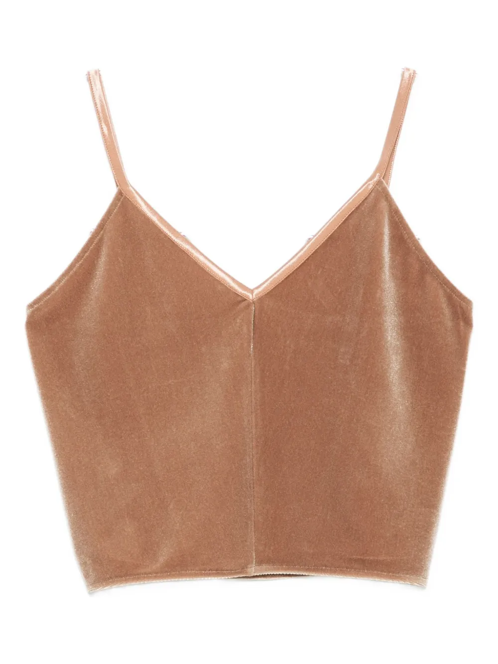 

Топ-майка с V-образным вырезом Forte Forte, нейтральный