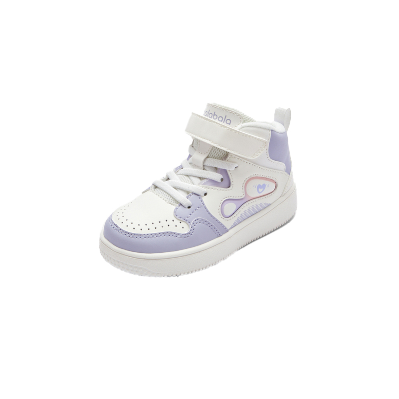 

Детские скейтерские кроссовки Kids BALABALA, белый/фиолетовый