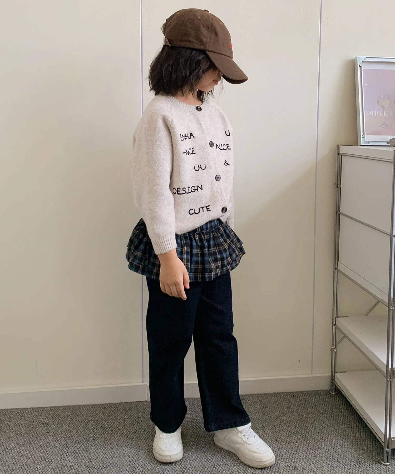 【aimoha-KIDS-】Детские многослойные джинсовые брюки — фото 2