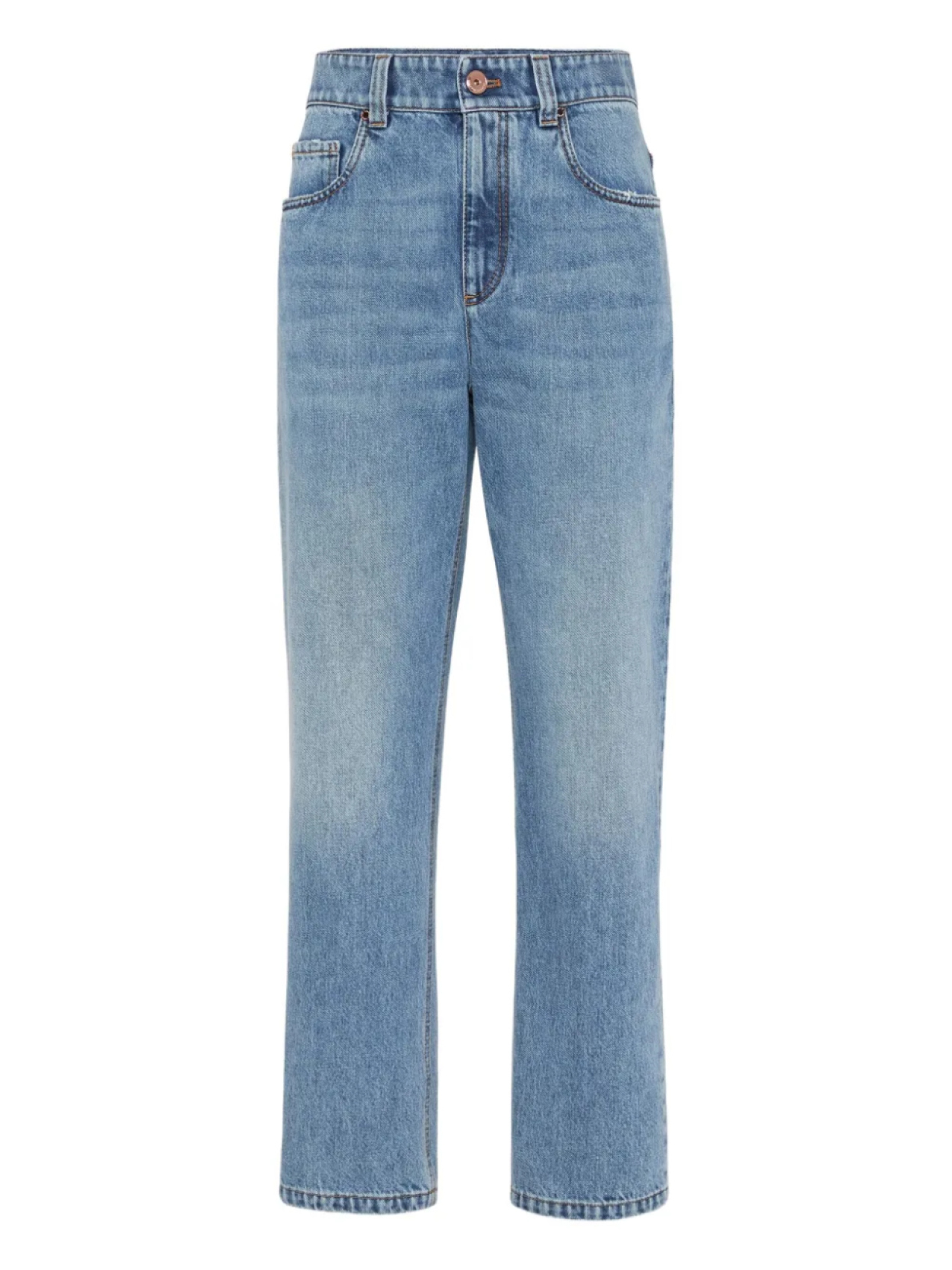 

Brunello Cucinelli джинсы Retro, синий