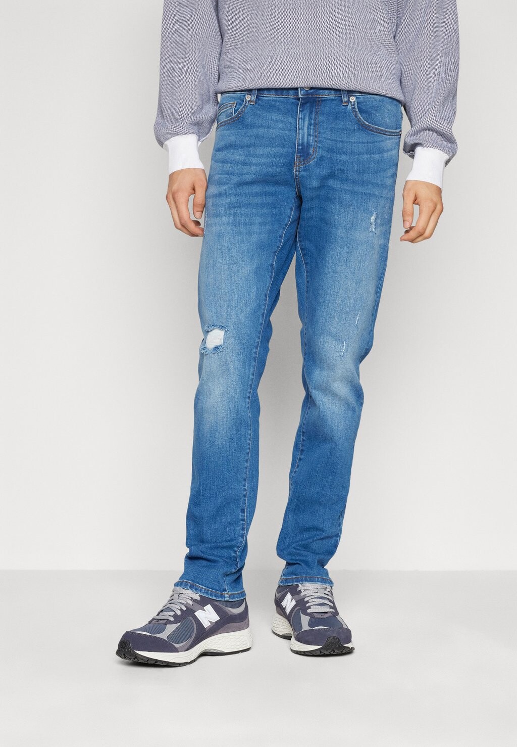 

Джинсы приталенного кроя ONSLOOM SLIM FIT Only & Sons, средний синий деним