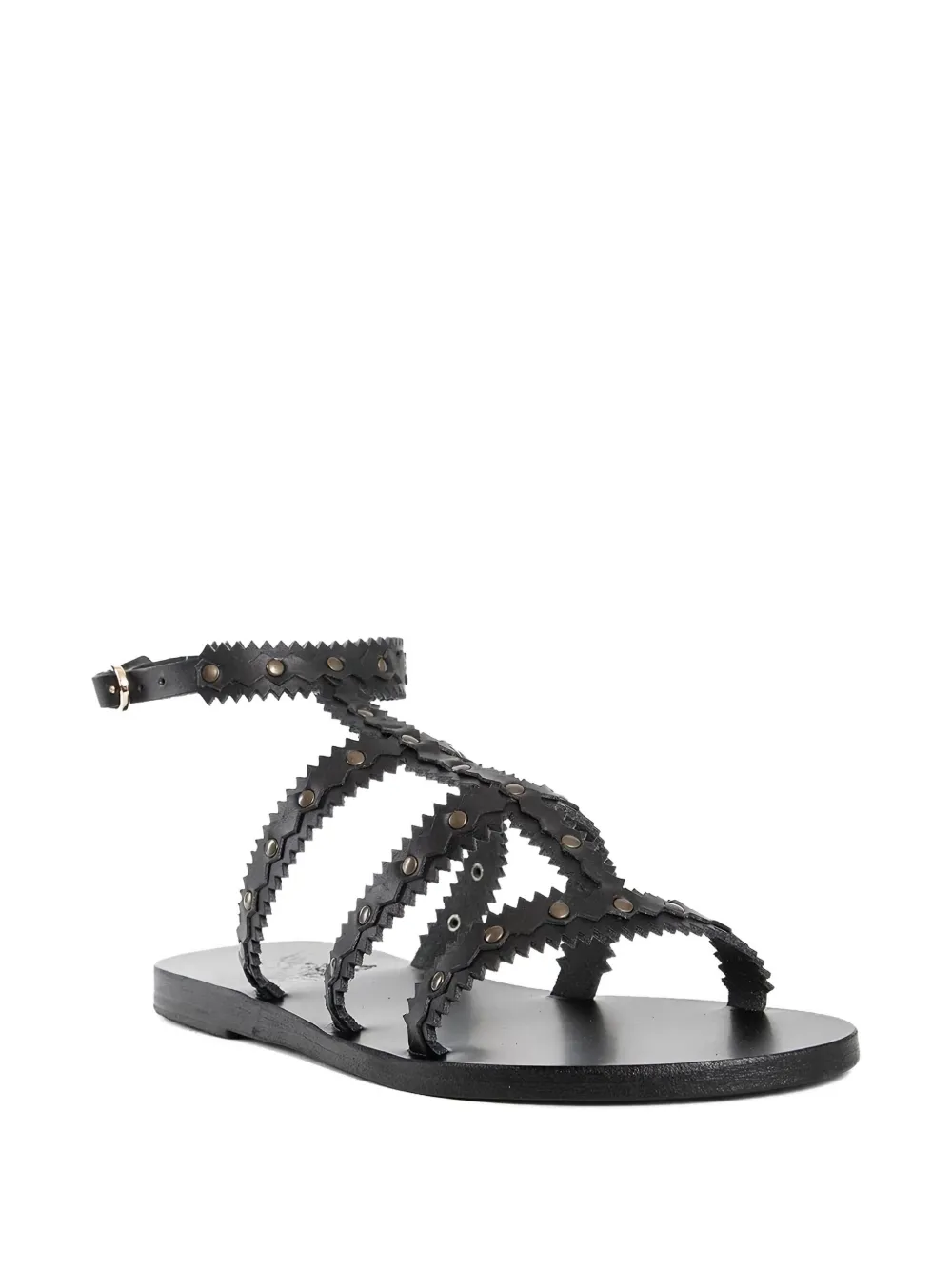 Сандалии Maska с заклепками Ancient Greek Sandals, черный — фото 2