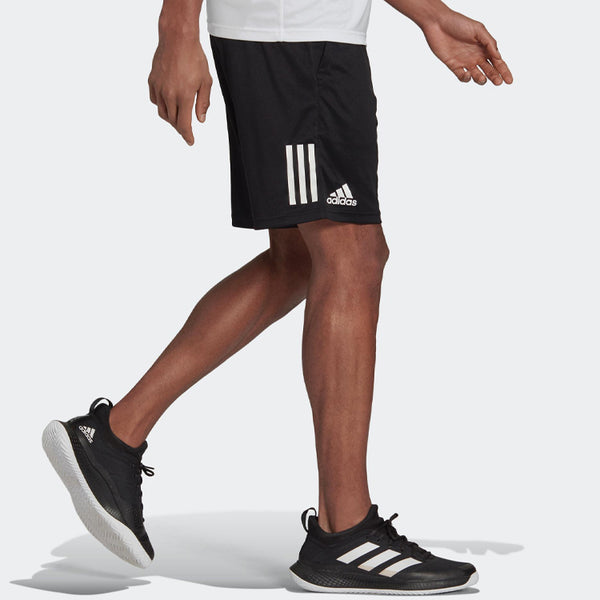 Шорты mens sports quick-dry tennis shorts black Adidas, черный — фото 4